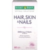 Nature's Bounty Hair, Skin and Nails Caplets 60 ea (Pack of 2)