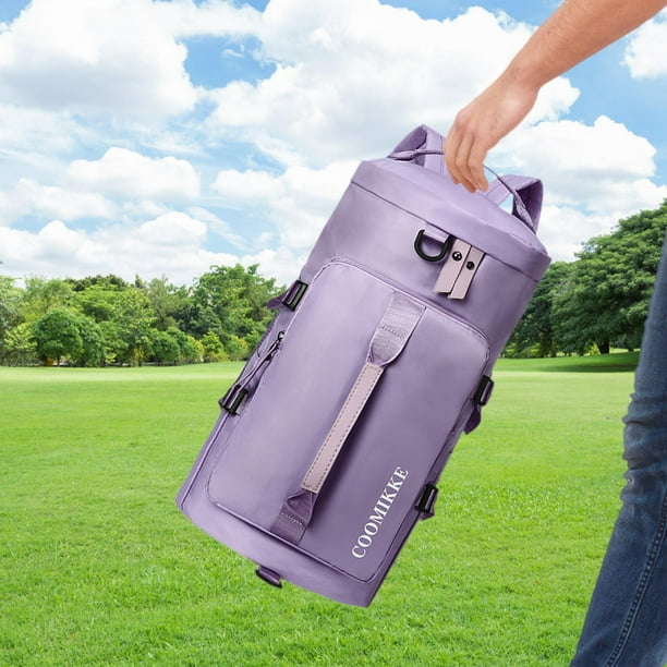 Mochila de viaje Colamx para mujer bolso de ordenador púrpura