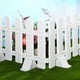 thumbnail image 4 of Juego de 2 vallas decorativas para jardín: Borde de plástico para patios y parterres. Valla de jardinería exterior de fácil instalación. Paneles de piquete para jardín., 4 of 7