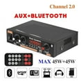thumbnail image 2 of Bluetooth Power Amplifier 1000W Mini Amplifier Speaker Home Power Amplifiers Subwoofer Speakers, 2 of 6