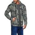 thumbnail image 3 of Zip Up Hoodies for Men - Paisley Pattern No.9075 Long Sleeve Comfrt Men'S Fashion Hoodies & Sweatshirts, Jackets for Men Hoodies Pullover Clothing Clothes with Pouch, 3 of 5