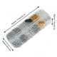 thumbnail image 5 of Lobster Claps  Open Jump Ring 12 Grid Lobster Claps Hook Open Jump Ring Jewelry Processing Tool Accessory ANGGREK Open Jump Ring, 5 of 8