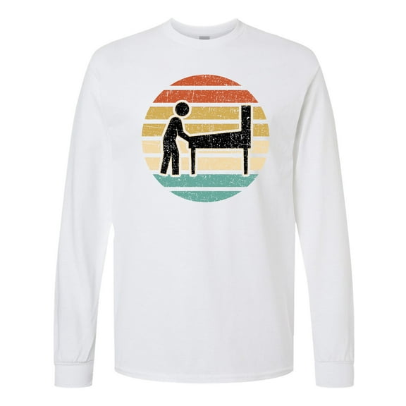 Inktastic Pinball Retro Arcade Game Long Sleeve T-Shirt