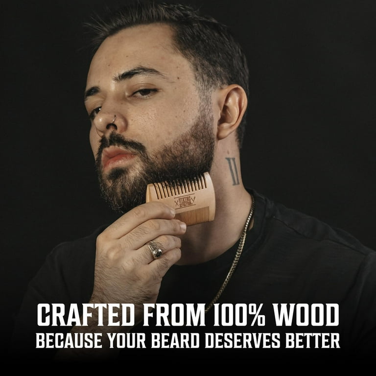 Viking Revolution Beard Care Kit with Wash Conditioner Oil Balm