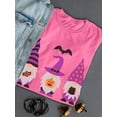 thumbnail image 3 of Halloween Gnomes T-Shirt Women -Image by Shutterstock, Female Small, 3 of 4