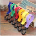 thumbnail image 2 of Cochecito de bebé con Velcro colorido, 6 uds., seguro, multiusos, doble gancho, gancho doble para cochecito de bebé, 2 of 5