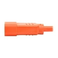 thumbnail image 2 of Tripp Lite 3ft Computer Power Extension Cord (IEC-320-C14 to 320-C13), Orange, 2 of 3
