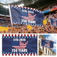 thumbnail image 2 of Us 250 Flag – 250th Anniversary USA Double Sided 3-Ply Outdoor Flag, We The People 1776-2026 Patriotic Yard & House Banner for 4th of July (3X5), 2 of 4