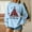 Light Blue, variant on NMMUED Christmas Sweatshirts for Women Funny Sweatshirts for Women Christmas Vacation Sweatshirt Womens Fall Sweatshirts Christmas Womens Tops Graphic Sweatshirts for Women Beige L