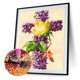 thumbnail image 2 of 5D DIY diamante pintura completo redondo taladro flor Cruz pared decoración Rhinestone arte Tmvgtek decoración de arte en el hogar, 2 of 9