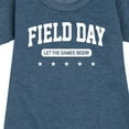 thumbnail image 3 of Instant Message - Field Day Let The Games Begin - Toddler And Youth Girls Fleece Dress, 3 of 6