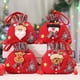 thumbnail image 1 of Xihbxyly Bolsa de Regalo de Nochebuena, Diseño de Tela Navideña, Material Reutilizable y Lavable, Decoración Festiva para Fiestas, Perfecta para Navidad o Inauguración de La Casa, 1 Juego de Bolsas d, 1 of 2
