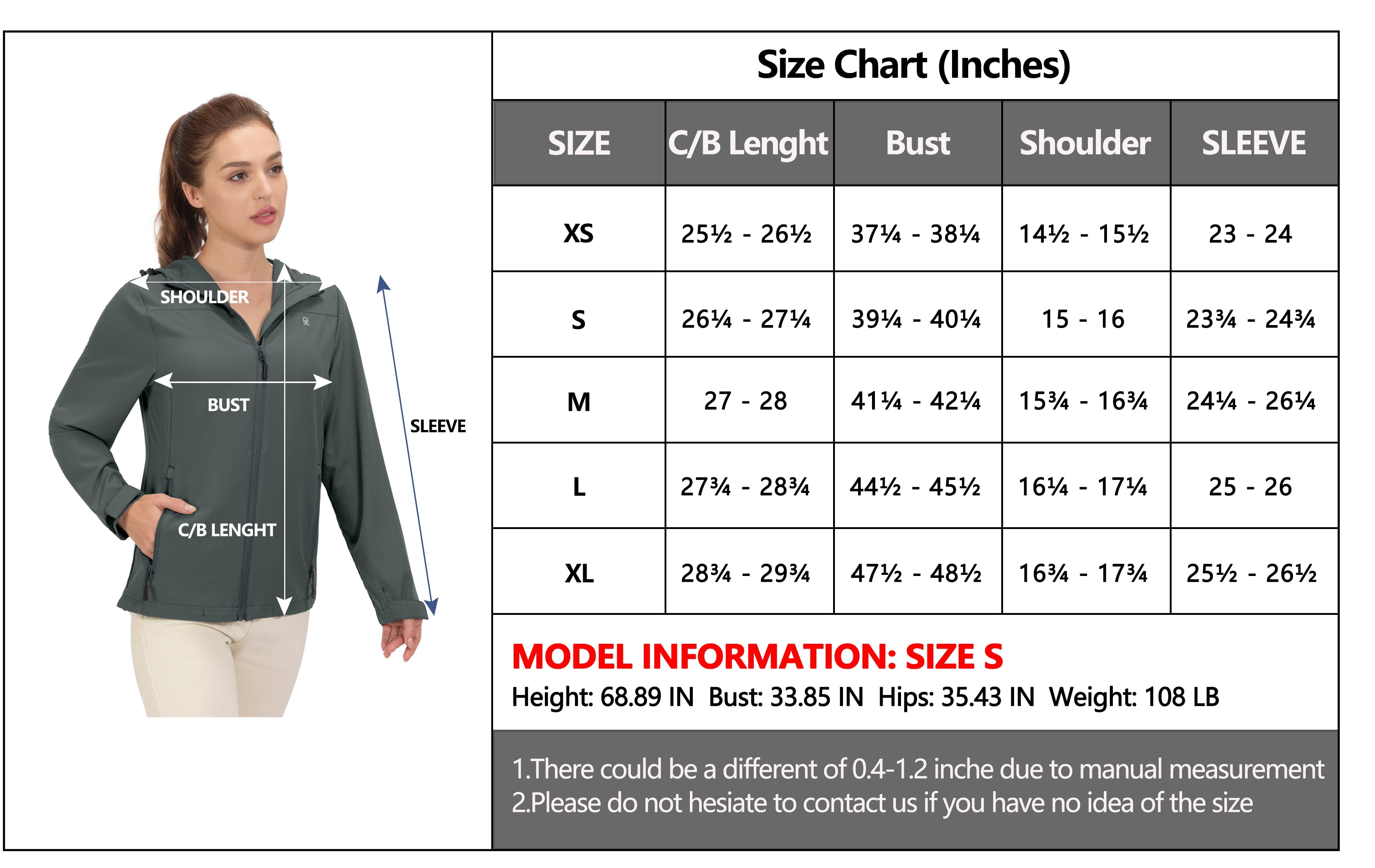Little Donkey Andy Women's UV Protection Hiking Jackets Breathable Hooded Shirts for Fishing Camp with Air-Holes Khaki Size L