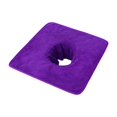 thumbnail image 2 of Toalla de mesa de masaje de spa con orificio para cara, transpirable, de 13,78 x 13,78 pulgadas, ligera y cómoda, absorbente para belleza., 2 of 8