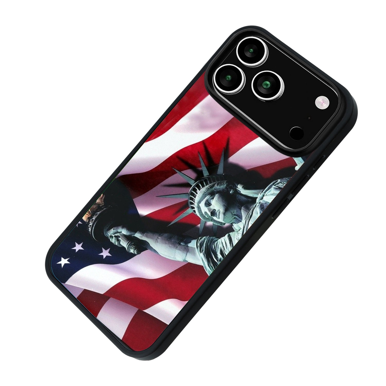 Slim Fit Aluminum Printing Case for iPhone 17 Pro - Statue of Liberty 2