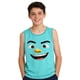 thumbnail image 4 of Camisolas de cuello redondo para niños pequeños y niños a la moda, lindas camisetas con estampado degradado, parte inferior suave sin mangas, camisetas para niñas, 4 of 6
