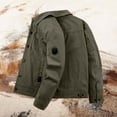 thumbnail image 2 of Men's Casual Loose Fit Tough Style Outerwear Jacket With Multiple Pockets For Spring Autumn Seasons, 2 of 6