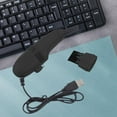 thumbnail image 6 of Desktop Vacuum Cleaner Dust Sweeper for Hairs Crumbs Keyboard Black, 6 of 8