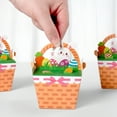 thumbnail image 5 of Darzheoy 10 Pack Easter Decorative Gift Box Treat Boxes, Egg Bunny Colorful Bags Paper Boxes for Easter Basket Stuffers Party Favor Gifts, 5 of 8