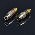 thumbnail image 3 of 6X Speaker Cables to Plugs Adapter, 2-Channel (1 Foot), 3 of 7