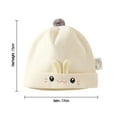 thumbnail image 3 of TEDOYE Baby Hats & Caps For Soft Breathable Comfortable Daily Wear Unisex Toddler Headwear For Boys Girls 0-12 Months Leisure Wear, A, 3 of 6