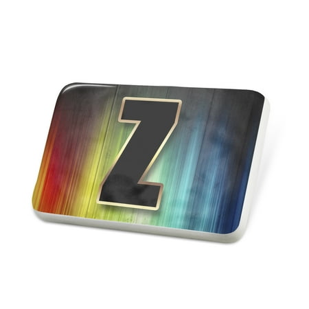 Porcelein Pin Z characters, letter color fire Lapel Badge – NEONBLOND
