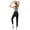 Cropped Pants, variant on Sauna Sweat Shapewear High Waisted Pants Mid Thigh Workout Suit Waist Trainer Weight Loss Lower Body Shaper Sweatsuit Exercise Fitness Gym, Inner Vinyl for Women Men