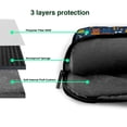 thumbnail image 4 of Lsque Funny Steam Train Pattern Laptop Bag – Portable & Slim Single-Shoulder Computer Case with Adjustable Strap, Protective, Lightweight for 13”/14”/15.6” Laptops, 4 of 8