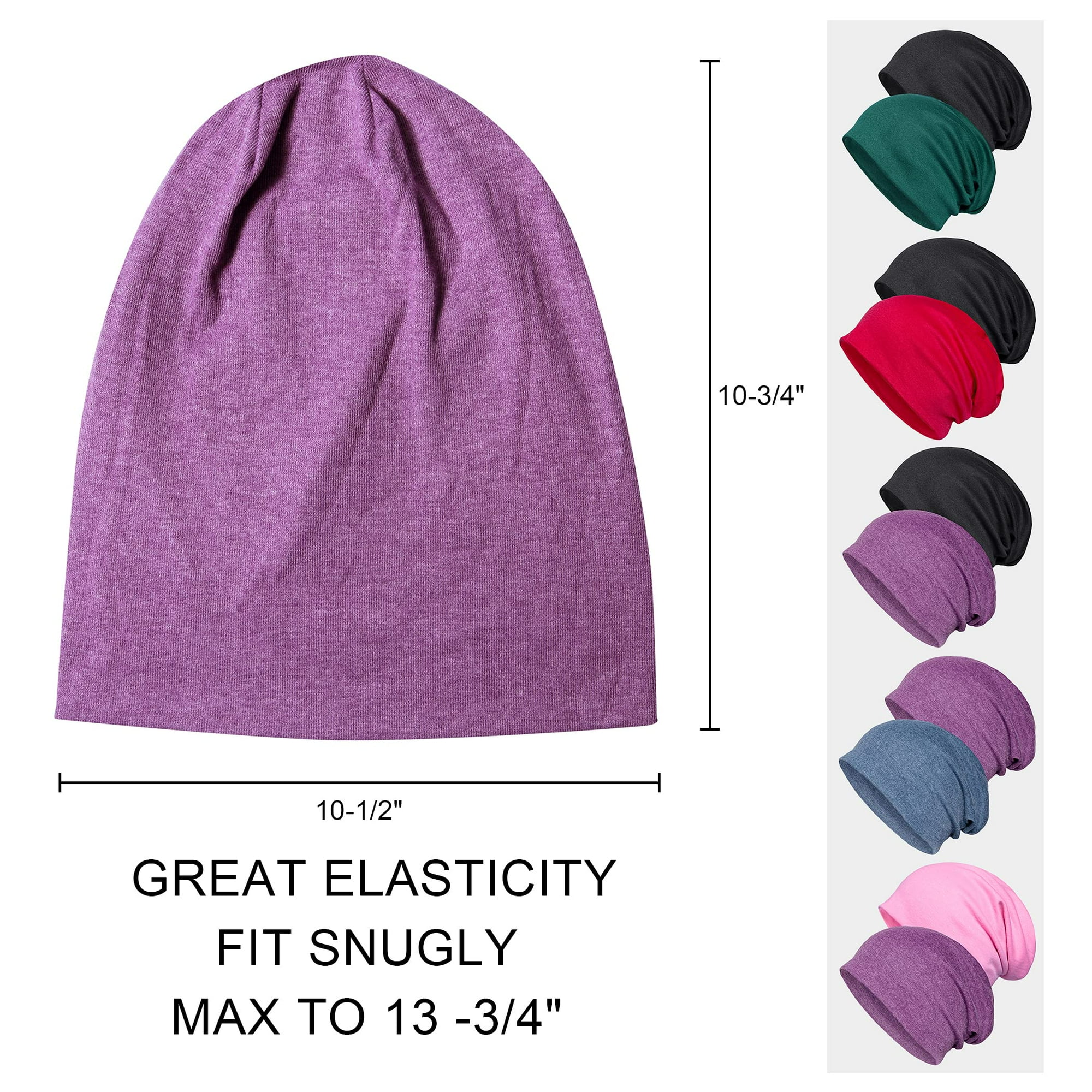 Bonnet En Coton Pour Chimio, Turban Extensible Pour Femme, Doux