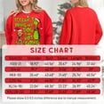 thumbnail image 6 of AKOLKOL Women's Loose Christmas Sweatshirt, Christmas-themed, featuring a fun Christmas dog pattern, long-sleeved fleece pullover top., 6 of 6