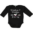 thumbnail image 3 of Inktastic Grandma and Grandpa Love Me Heart Grandchild Boys or Girls Long Sleeve Baby Bodysuit, 3 of 5