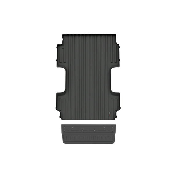 WeatherTech TechLiner Truck Bed Liner compatible with Sierra 2500HD/3500HD, Silverado 2500HD/3500HD - Complete Set (Bed Liner and Tailgate Liner), Black