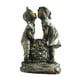 thumbnail image 1 of Toystoory Estatua de jardín para niño y niña, baño de agua, para beber, decoración, figurita, adornos, pieza de arte para el césped del Decoración del hogar besando, 1 of 6