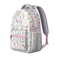 thumbnail image 2 of "Floral Sunflower Backpack - Stylish & Functional School Bag for Women, Water-Resistant, Spacious Compartments, Wildflower Print, Perfect for College & Work", 2 of 6