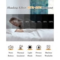 thumbnail image 5 of Turquoise Blue Teal Blackout Curtains 90 Inches Long for Bedroom, Chic Stained Glass Texture Aesthetic Thermal Insulated Room Darkening Black Out Window Curtain Panels Grommet Drapes for Living Room, 5 of 8