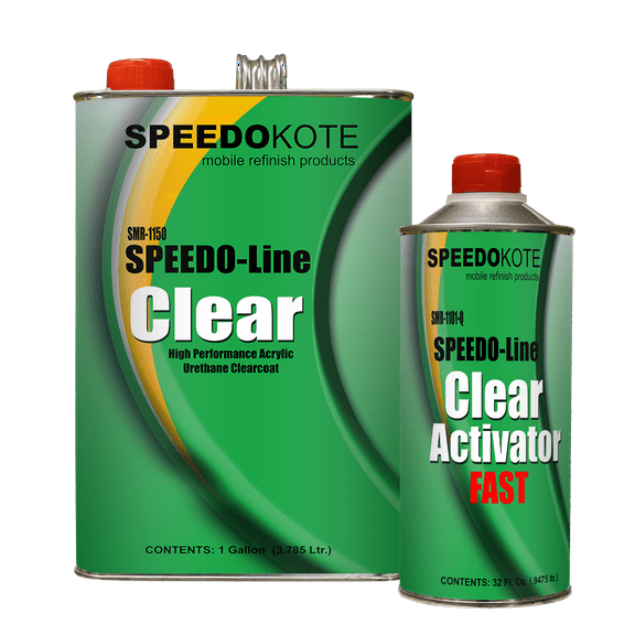 Clear Coat Acrylic Urethane, SMR-1150/1101-Q 4:1 Kit