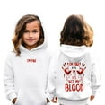 thumbnail image 2 of LUOGENLI Girls Hoodies Size 10-12 Zip up Black Girls Casual Long Sleeve Hoodies Cute Oversized Pocket Sweatshirt Tops Girls Hoodies Size 7-8 Black Girls Hoodies Size 14-16 White 5-6 Years, 2 of 9