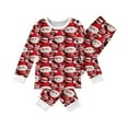thumbnail image 2 of Zwiiyzr Family Christmas Pajamas Matching Sets for Baby Christmas Print Family European and American Pajamas Parent-Child Suit Baby 2025 Multicolor, 2 of 4