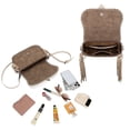 thumbnail image 4 of Wrangler Western Shoulder Bag for Women Vintage Cowgirl Crossbody Purse with Fringe, Dark Brown, 4 of 7