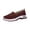 Red, variant on IEMIEMIEM Orthopedic Shoes for Women Arch Support Slip on Non Slip Nurse Shoes Lightweight Knitted Mesh Stretch Walking Shoes Soft 2026 New Orthopedic Shoes Red 8.5 Wide
