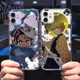 thumbnail image 2 of Kamado Nezuko Kimetsu No Yaiba Demon Slayer funda de teléfono transparente para iphone 14 11 12 13 plus mini xs pro max funda de anime Tan Jianjun unisex, 2 of 2
