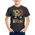 thumbnail image 3 of Gzbliryd Girls Graphic T Shirts Letter Print T Shirt Top Cute Casual Tops Summer T Shirts for Boys Summer Tops Summer Clothes for Teens (Black,3-4 Years), 3 of 3