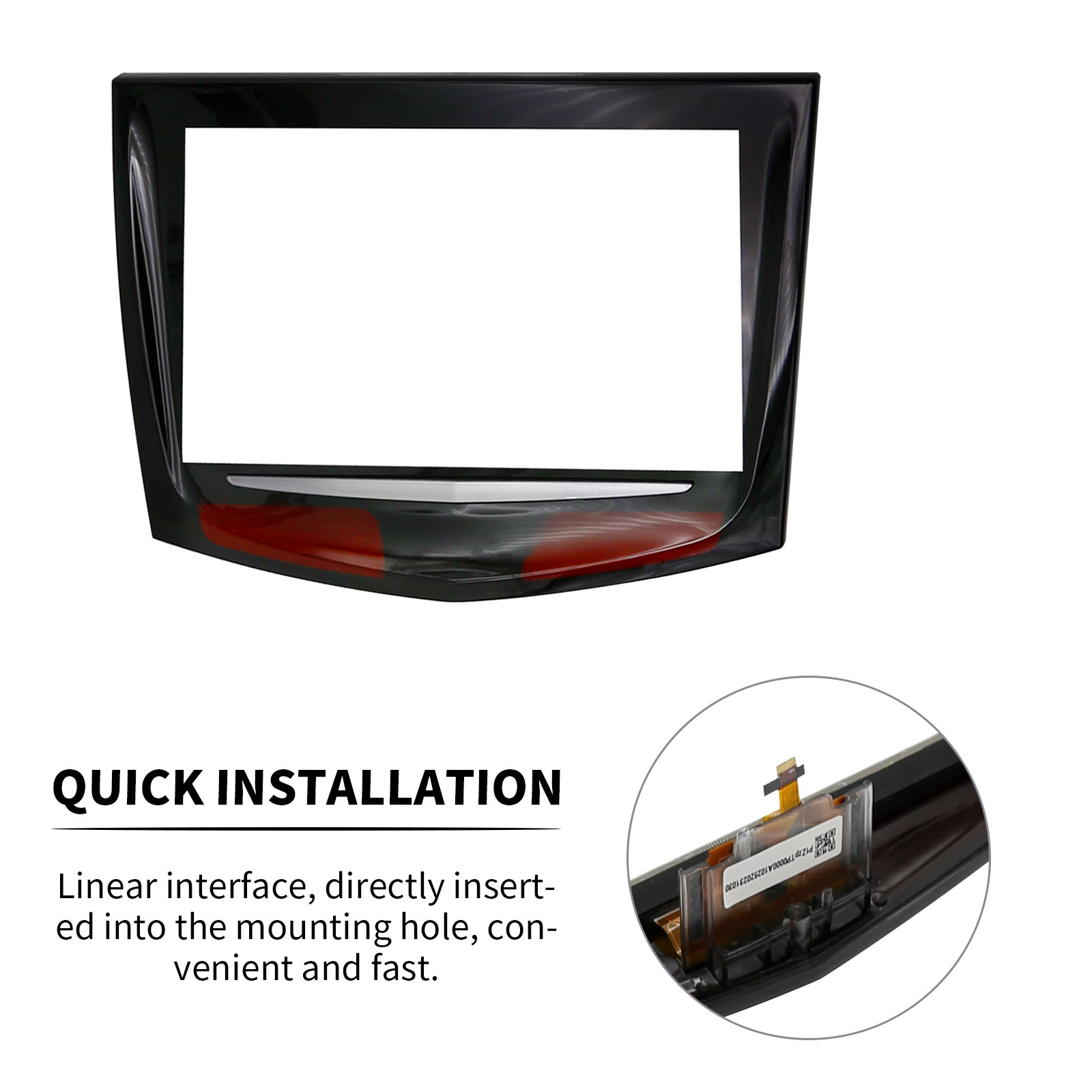 Anxingo CUE Touch Screen Display with Removal Tools Replacement for Cadillac ATS CTS ELR Escalade SRX XTS 2013-2017 Replace 20867046