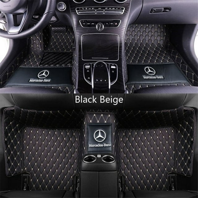 Mercedes-Benz GLC 2019 long axis Tapis de Sol de Voiture en Cuir Imperméables Tapis de Voiture