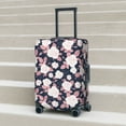 thumbnail image 3 of Wukai Leaves Flower Elastic Luggage Cover: Personalized Protection for Your Suitcase - Fits 19~29-inch, Washable & Durable Travel Companion-Large, 3 of 8