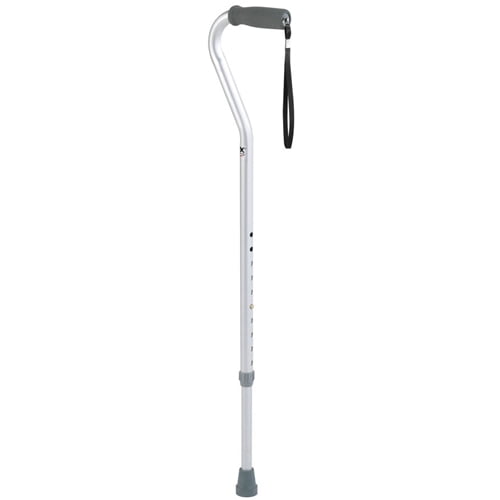 Carex Offset Aluminum Walking Cane