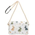 thumbnail image 2 of FORMRS Women Crossbody Purse with Chain Strap Vegan Leather Shoulder Handbag, Cartoon Bunnies, 2 of 7