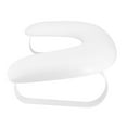 thumbnail image 3 of Serenable PU Leather U Shape Nail Arm Rest Nail Arm Rest Stand Accessories Professional Detachable Manicure Armrest for Salons Home DIY white, 3 of 10