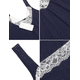 thumbnail image 5 of Camisón de encaje para mujer, camisón de encaje, lencería de jersey de algodón MFZFUKR WMZL-1161-10, 5 of 6