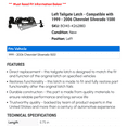 thumbnail image 2 of Left Tailgate Latch - Compatible with 1999 - 2006 Chevrolet Silverado 1500 - Dorman, 2 of 2